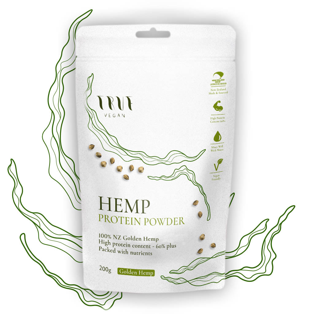 Golden Hemp Protein Powder – True